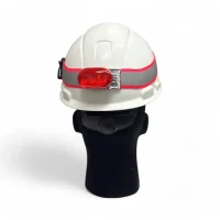ORBIS Wide-Sight Red Safety Light (ORBIS-WSR-440) On Helmet