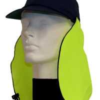 Neck shade on ball cap
